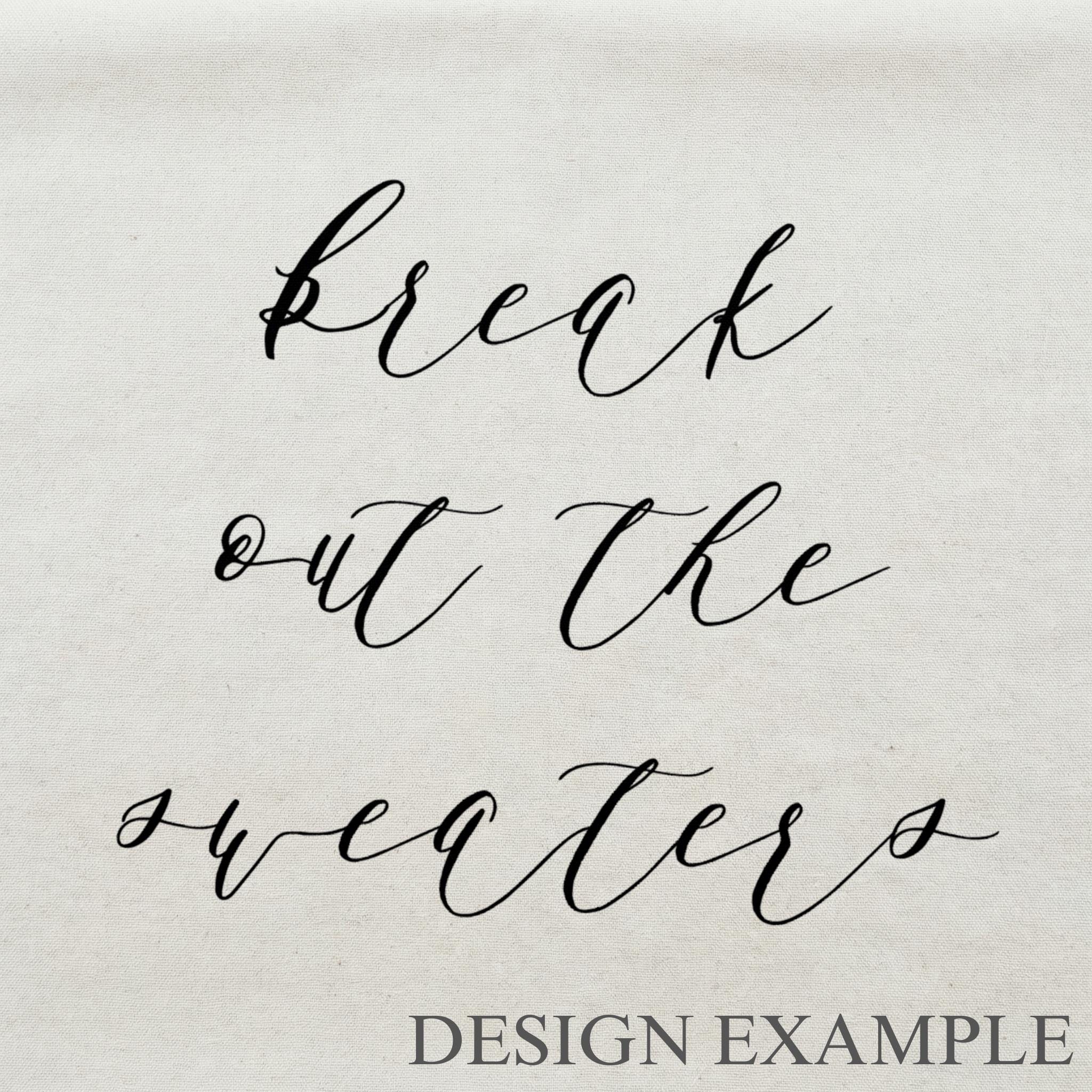 Tote Bags - Break Out the Sweaters