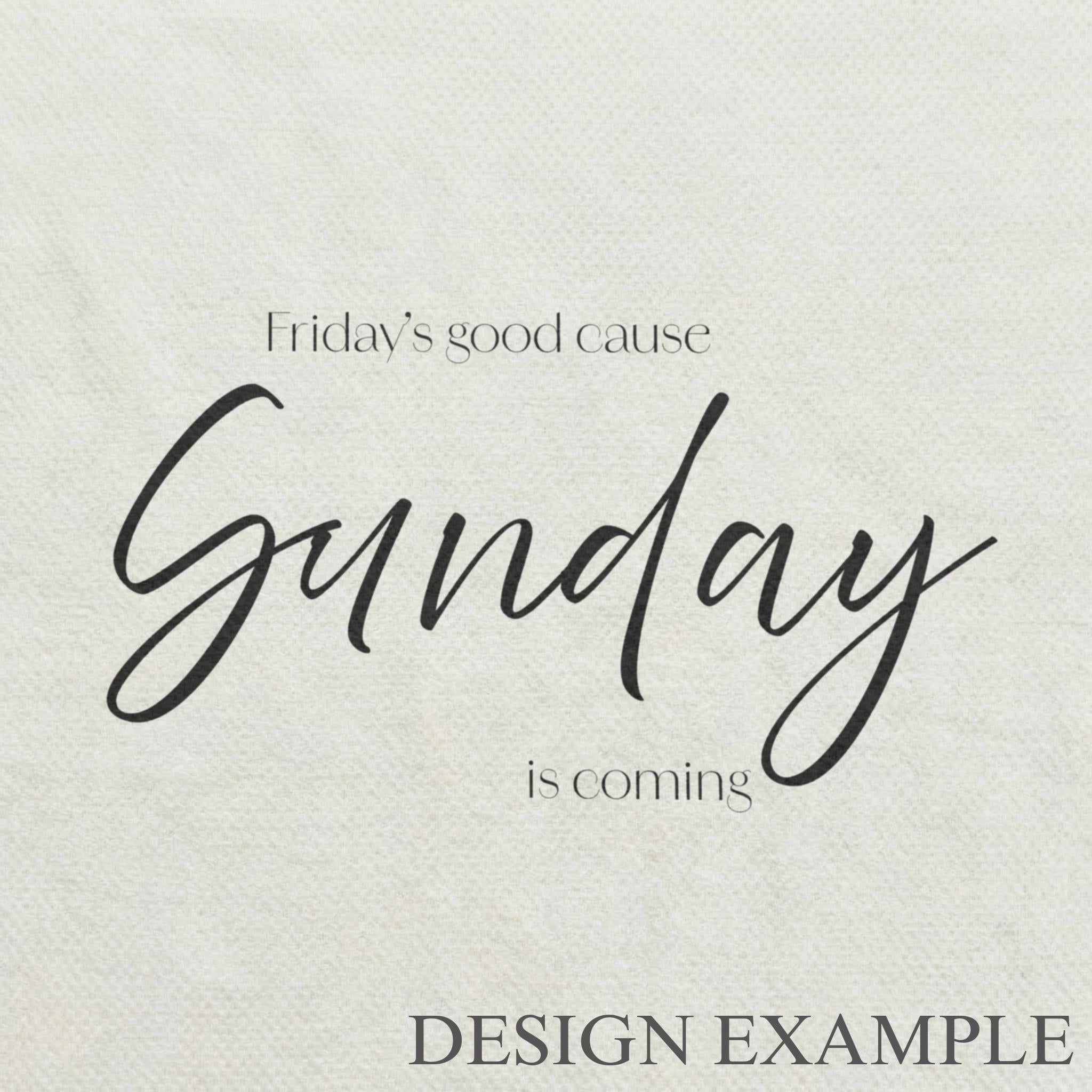 Throw Blankets - Sunday Is Coming