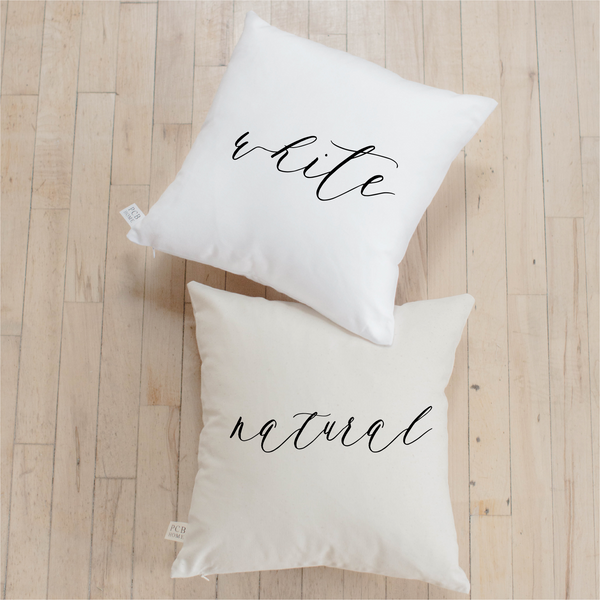 Personalized Zip Code Script Pillow