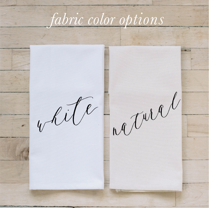 Personalized The Kitchen Tea Towel