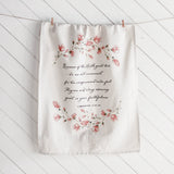 Lamentations 3 Hanging Tea Towel
