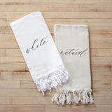 Personalized Two Initials & Date Throw Blanket