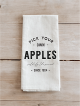 Pick Your Own Apples Tea Towel