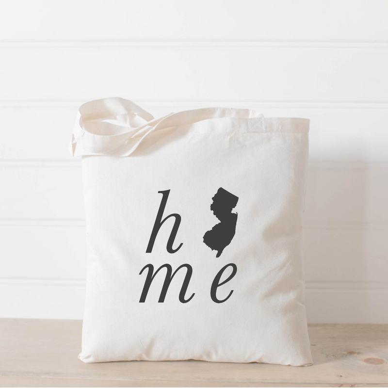 Personalized Home State Tote Bag