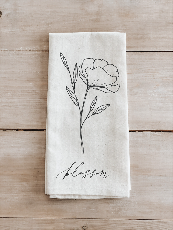 Blossom Wildflower Kitchen Towel
