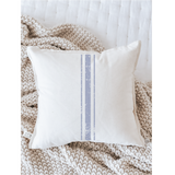 Three Stripe Grain Sack Pillow