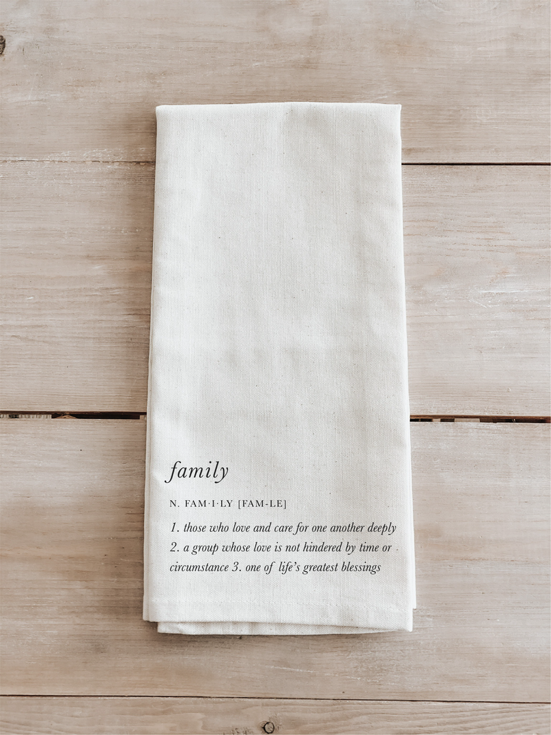 Family Definition Kitchen Towel