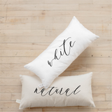 Personalized Roman Numeral Lumbar Pillow