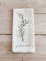 Flourish Wildflower Kitchen Towel