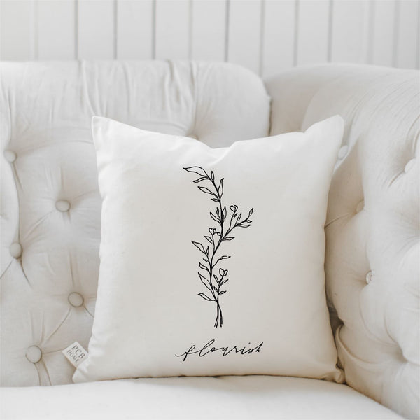 Flourish Wildflower Pillow