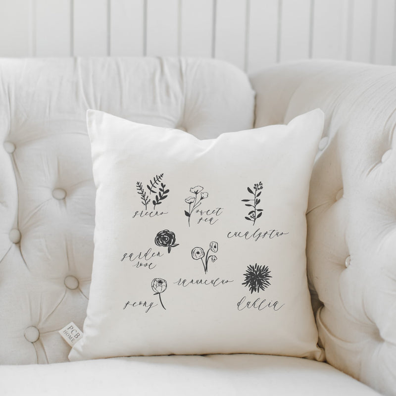 Flower Type Pillow