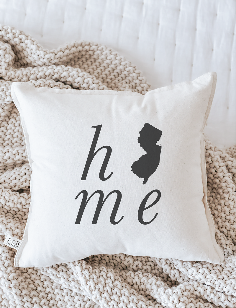 Personalized Home State Pillow