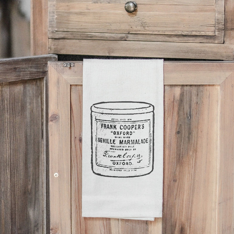 Vintage Marmalade Jar Tea Towel
