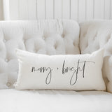 Merry & Bright Lumbar Pillow