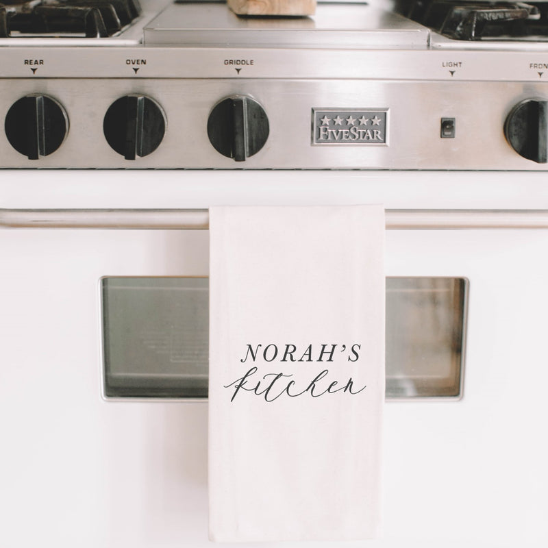 Personalized The Kitchen Tea Towel