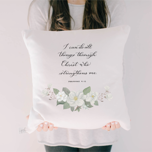 Philippians 4 Pillow
