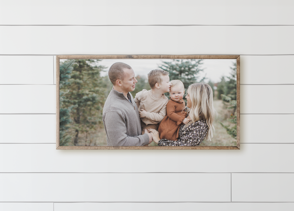 Your Photo Wood Framed Sign