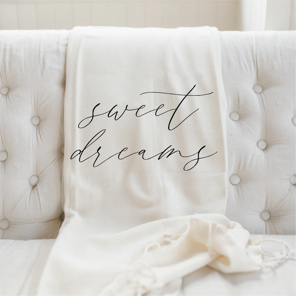 Sweet Dreams Throw Blanket