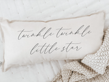 Twinkle Twinkle Little Star Lumbar Pillow