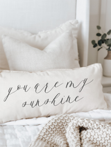 You Are My Sunshine Lumbar Pillow